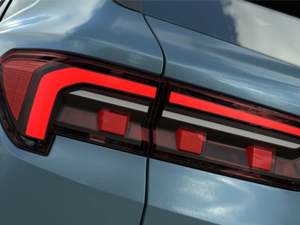 Thiết kế đuôi xe ấn tượng trên Ford Territory Titanium X